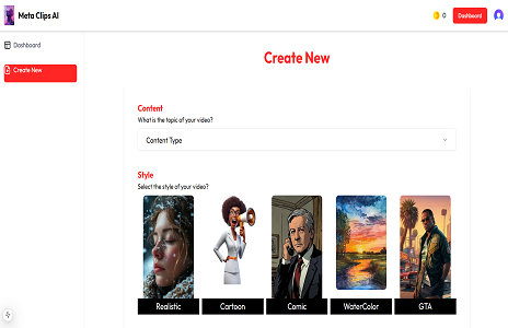 AI short video generator